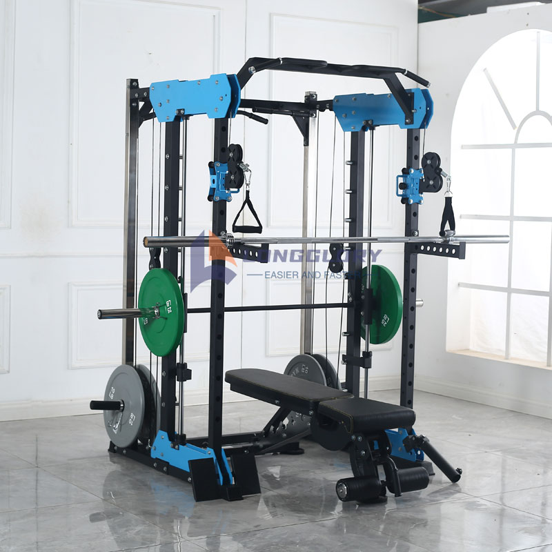 Quels muscles le Smith Machine Squat Rack peut-il entraîner?