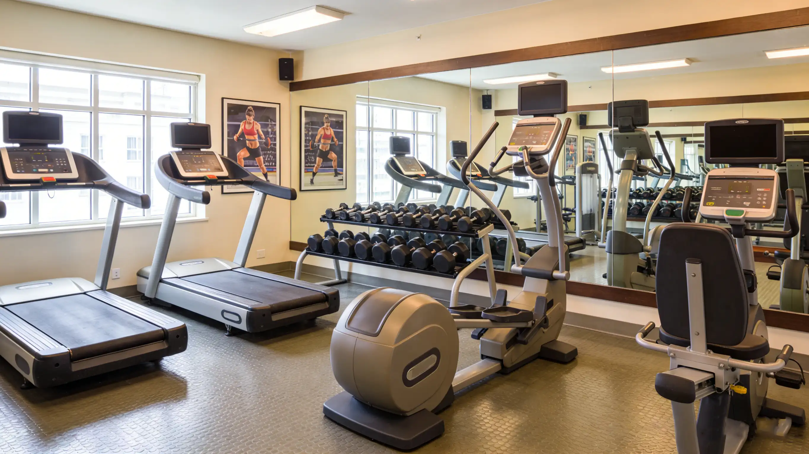Comment équiper des salles de sport d'entreprise, des salles de sport à domicile et des studios de fitness de moins de 100 mètres carrés ?