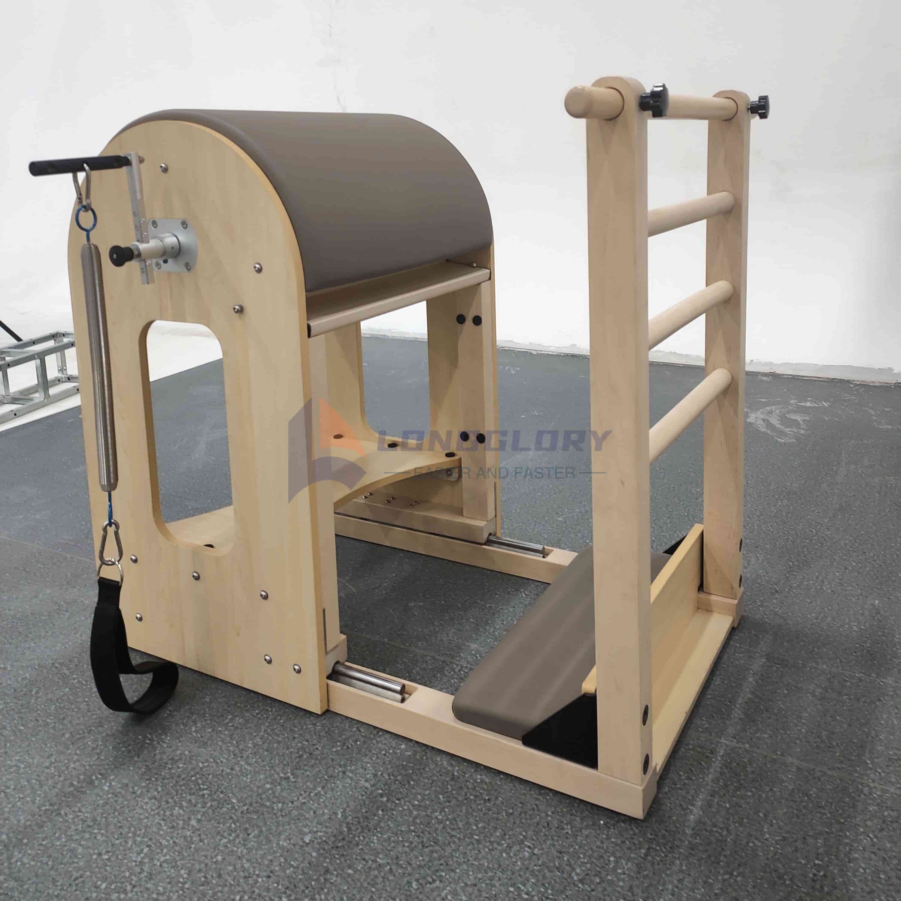 Baril d'échelle réglable en bois d'érable