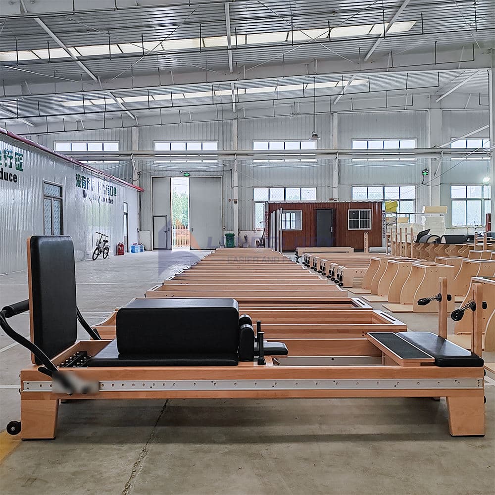 Reformer Pilates en bois de hêtre Basic