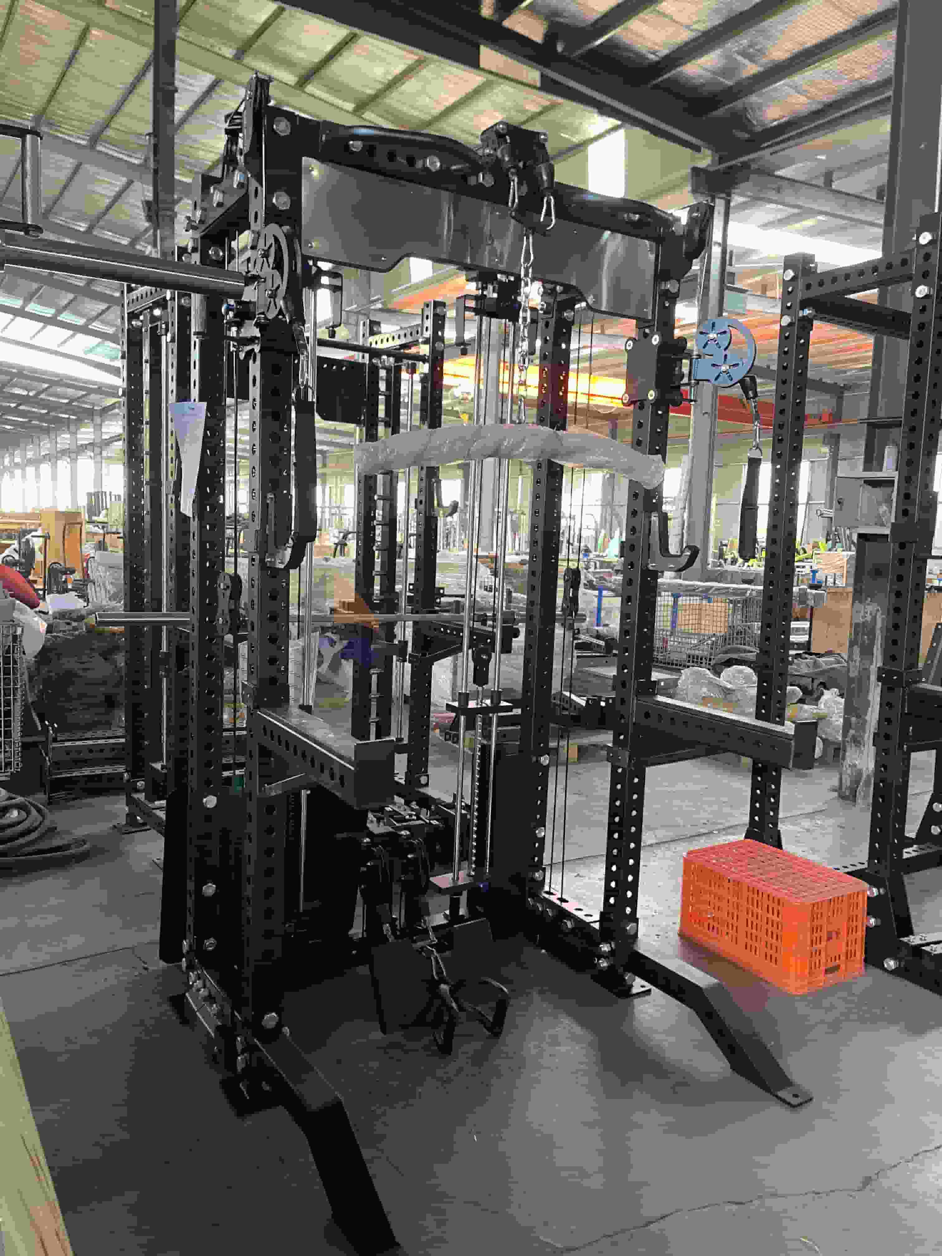 Rack d'alimentation multifonctionnel commercial
