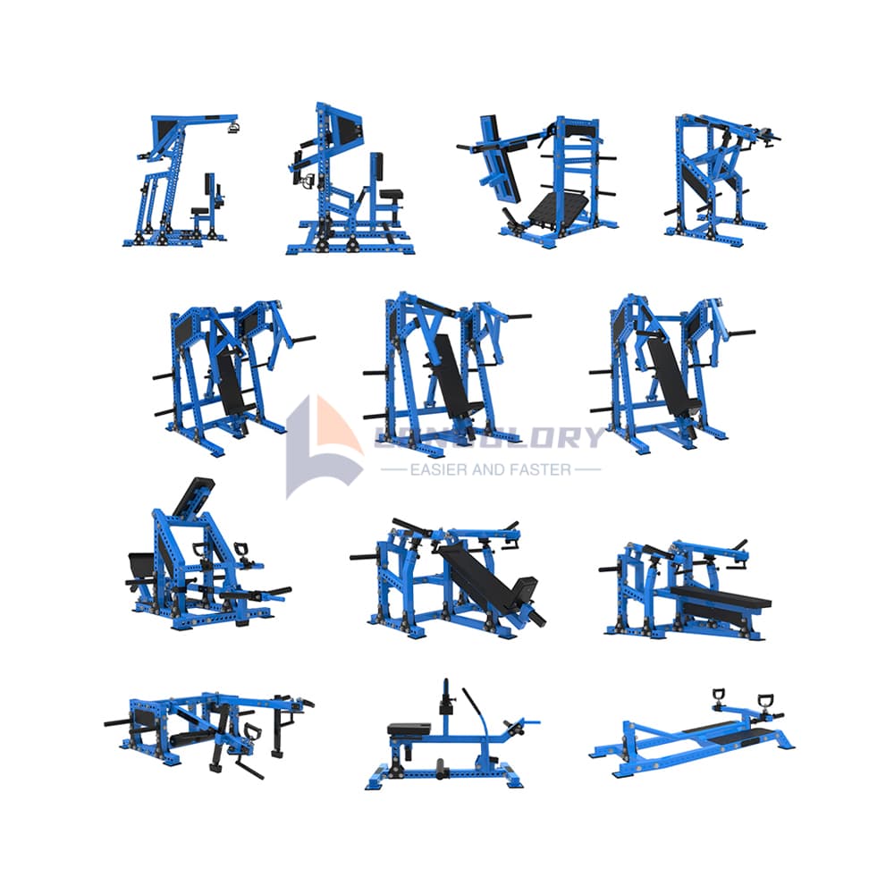 Machine de squat de pendule de forme physique