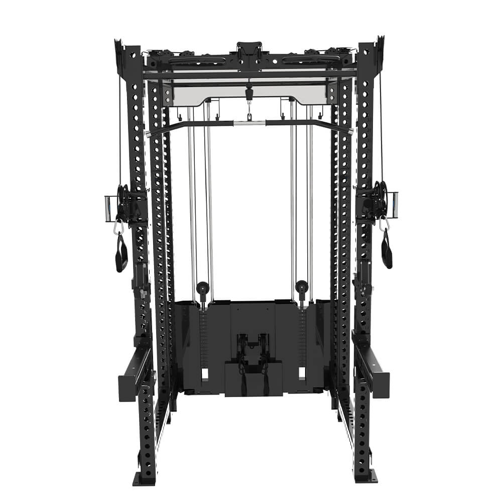 Power Gym Rack Cable Crossover Trainer