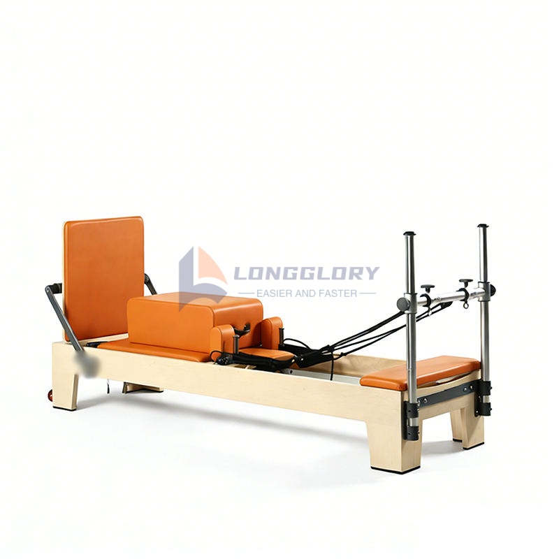 Machine de Pilates Reformer Pilates en bois d'érable