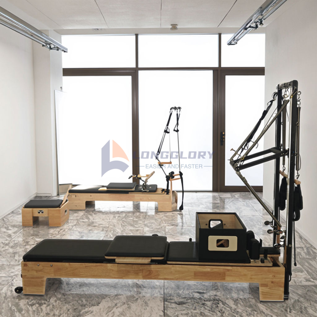 Oak Wood Pilates Machine avec tour