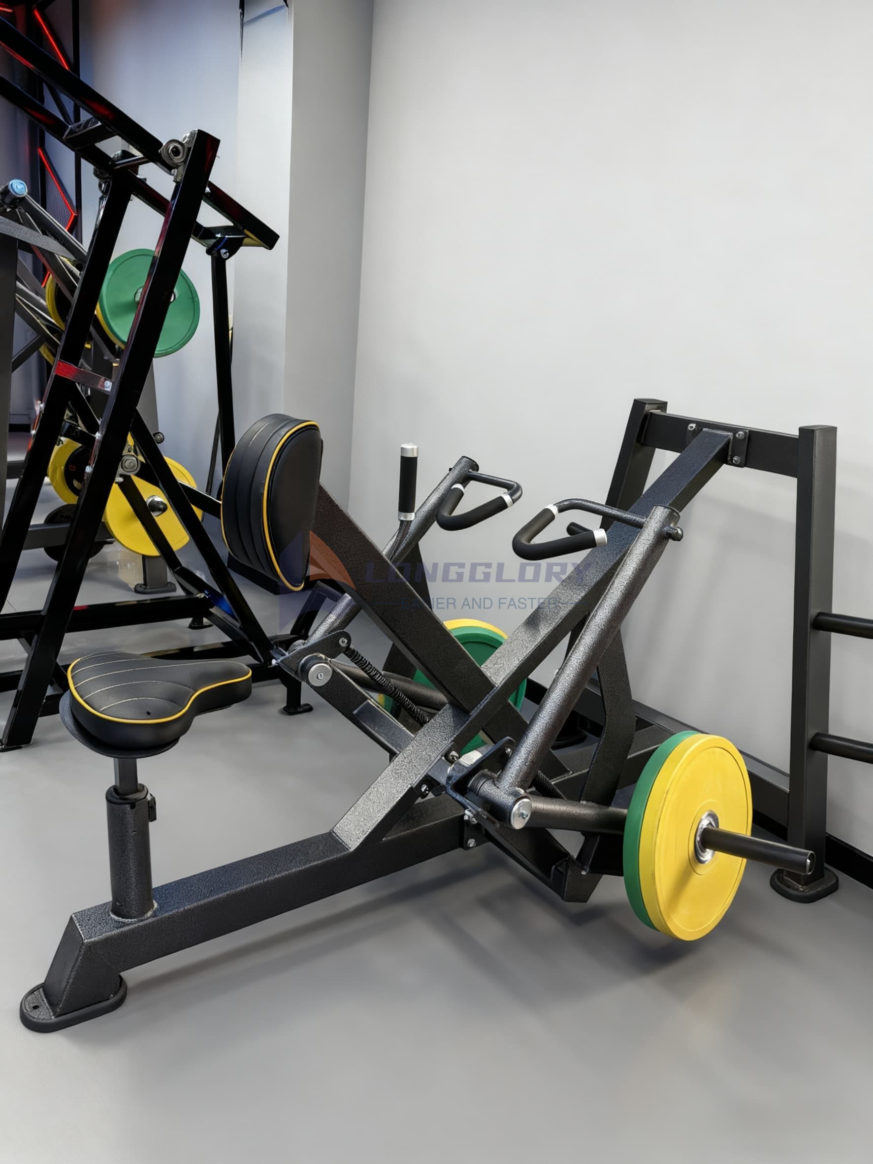 Machine à rames assise