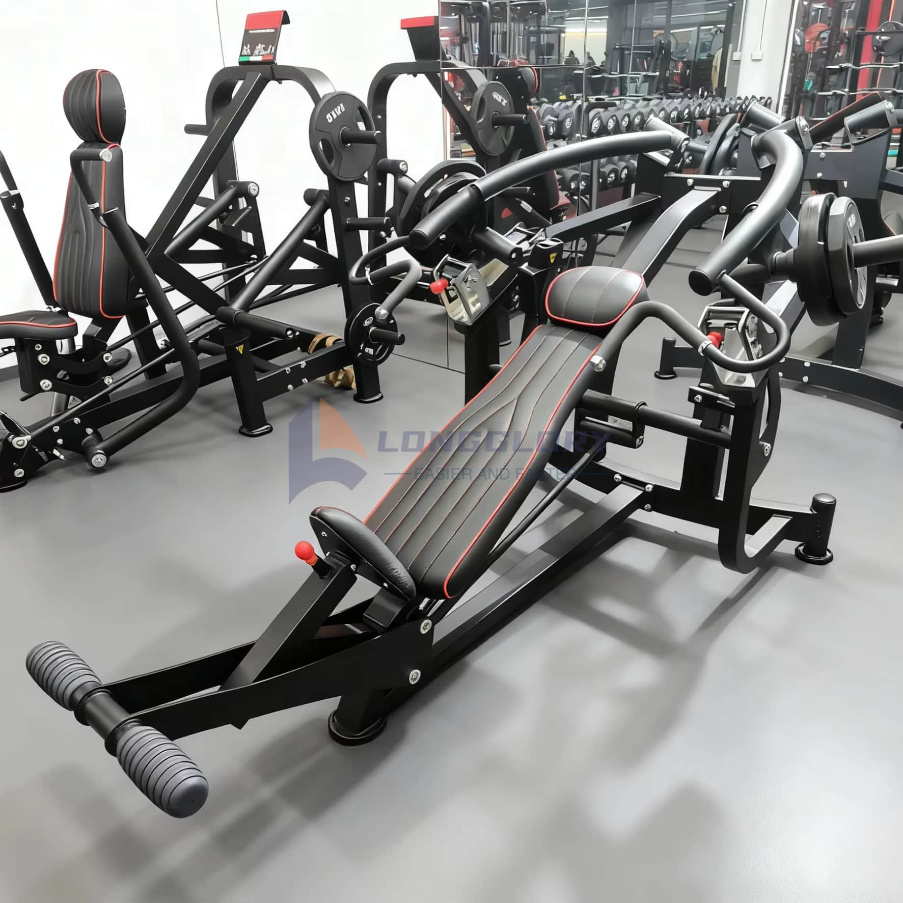 Presse pectorale super inclinée